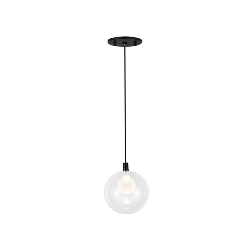 Kuzco Lighting PD3106-BK Bolla 6-in Pendant Ceiling Light - CCT: 3000K - Finish: Black