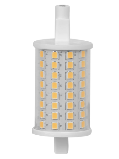 Feit Electric BP100J78/LED/HDRP Bright White R7s Special Use LED Light Bulb, Color Temperature 3000K, Wattage 8W, Voltage 120V 6 Pack