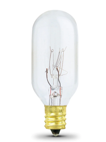 Feit Electric BP25T8N/RP Soft White T8 Dimmable Incandescent Light Bulb, Color Temperature 2400K, Wattage 25W, Voltage 120V