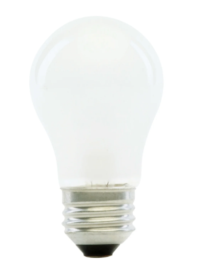 Feit Electric BP40A15/CAN Soft White A15 Dimmable Incandescent Light Bulb, Color Temperature 2700K, Wattage 40W, Voltage 120V