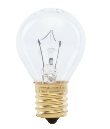 Feit Electric BP40S11N/2/RP Soft White Globe Shape S11 E17 Base High Intensity Incandescent Light Bulb, Color Temperature 2700K, Wattage 40W, Voltage 120V - 2 Pack