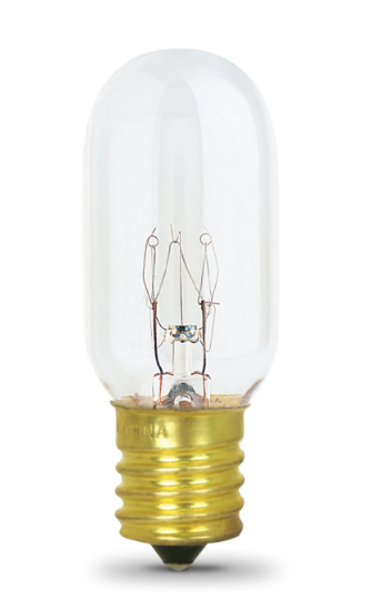 Feit Electric BP40T8N-130 40W Soft White (2700K) E1 Base T8 Clear Incandescent Dimmable Microwave Light Bulb, Color Temperature 2700K, Wattage 40W, Voltage 130V