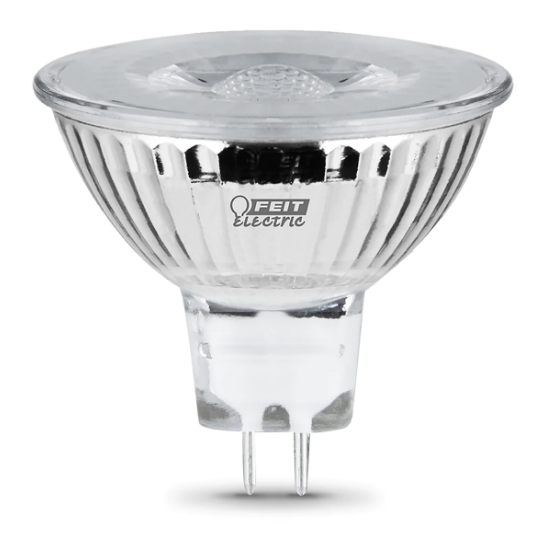 Feit Electric BPFMW/930CA 35W Replacement Bright White MR16 GU5.3 Base Dimmable Enhance Reflector LED Bulb, Color Temperature 3000K, Wattage 4W, Voltage 12V