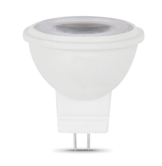 Feit Electric BPFTD/930CA 20W Replacement MR11 Dimmable Enhance Reflector LED Bulb, Color Temperature 3000K, Wattage 2.8W, Voltage 12V