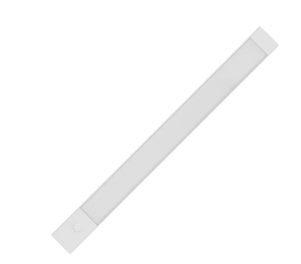 Feit Electric BPLVUCL10/1/830/6 10 in. (Fits 12 in. Cabinet) Plug-in Integrated LED Dimmable Linkable White Under Cabinet Light Bright White Color Temperature 3000K, Wattage 25W, Voltage 120V Pack 6