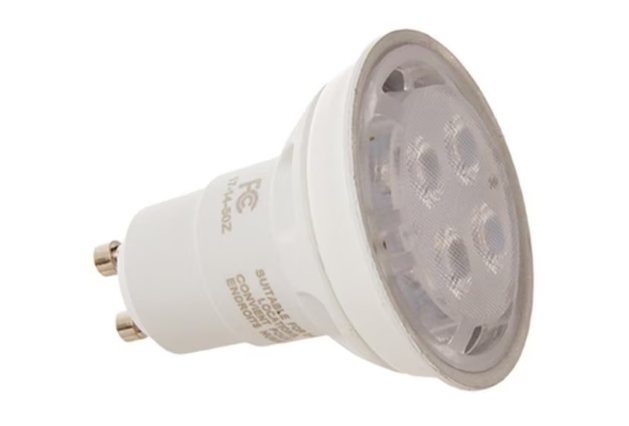 Feit Electric BPMR16/GU10/LEDG2 Soft White MR16 Dimmable LED Light, Color Temperature 3000K, Wattage 5W, Voltage 120V