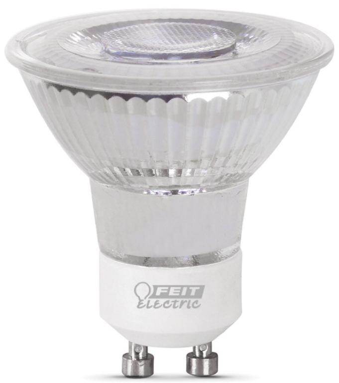 Feit Electric BPMR16GU10/830/3/CAN 35W Replacement MR16 Dimmable LED Light Bulb, Color Temperature 3000K, Wattage 6W, Voltage 120V - 3 Pack