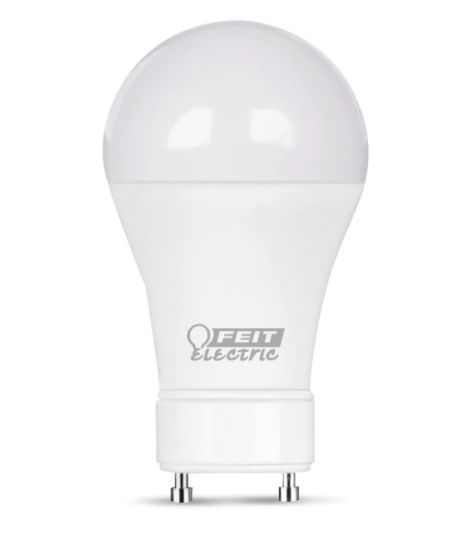 Feit Electric BPOM60DM/950CA/GU24 60W Replacement A19 Daylight Dimmable General Purpose LED, Color Temperature 5000K, Wattage 8.8W, Voltage 120V