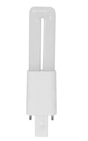 Feit Electric BPPL7/827/LEDG2/HDRP 7W Equivalent Soft White PL G23 Base Twin Tube LED Light Bulb, Color Temperature 2700K, Wattage 3.5W, Voltage 120V 6 Pack