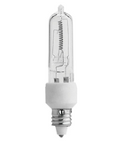 Feit Electric BPQ100/CL/MC/CAN Clear Mini Candelabra E11 Lamp Base T4 Light Bulb, Color Temperature 3000K, Wattage 100W