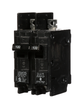 Siemens BQ2B100 2-Pole 100 Amp 120/240 Volt 10 K Circuit Breaker