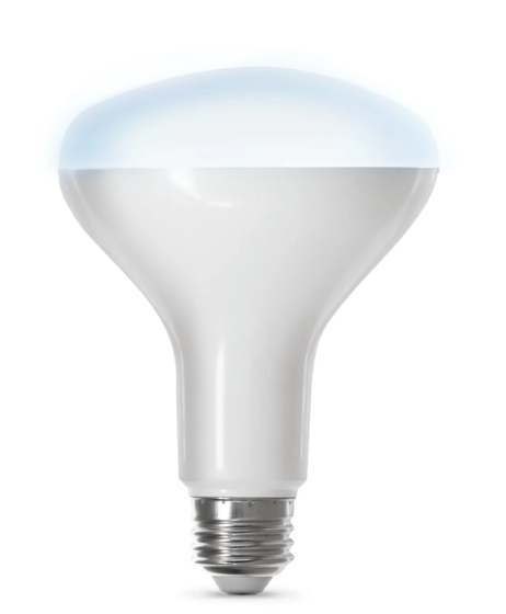 Feit Electric BR30/950CA/AG 7.2W (65W Replacement) Daylight (5000K) 26 Base BR30 Alexa Google Smart Bulb Color Temperature 5000K, Wattage 7.2W, Voltage 120V Pack 1