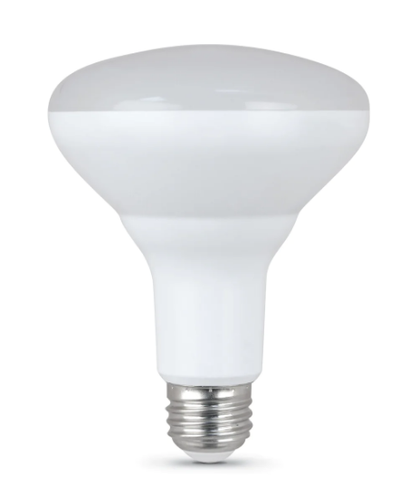 Feit Electric BR30DM/850/10KLED/2 65 W Replacement Daylight BR30 Dimmable Reflector LED Light Bulb, Color Temperature 5000K, Wattage 10.5W, Voltage 120V - 2 Pack