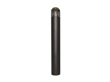 MaxLite BRD30H-WCSBLVE2 Bollard Round Mushroom Dome Top - 30/20/10w Selectable - 480v - CCT Selectable 3/4/5k - 42 Inches - Louvers - -20c Battery Backup - Finish Bronze