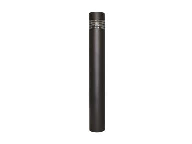 MaxLite BRF30H-WCSBLVE2 Bollard Round Mushroom Flat Top - 30/20/10w Selectable - 480V - CCT Selectable 3/4/5k - 42 Inches - Louvers - -20c Battery Backup - Finish Bronze