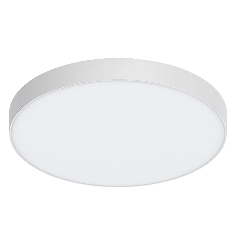 AFX Lighting BRMF09LAJD4WH Brim 9 Inch LED Flush Mount Ceiling Light, 120-277V, Wattage 18W, 5CCT Selectable 2700K/3000K/3500K/4000K/5000K , White Finish