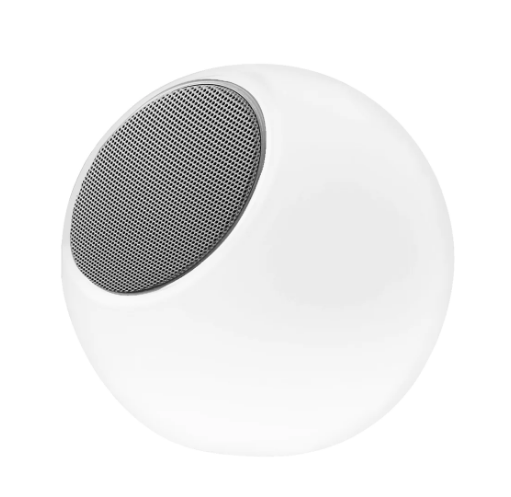 Feit Electric BTORB8RGBWBAT 8 in. Rechargeable Color Changing LED Orb with Bluetooth Speaker