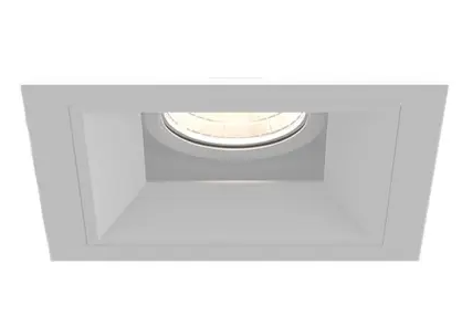 Eurofase Lighting BVOR1T01RF1030WCL 10W Bravo LED w/ Trim, 1-Light, Wide, 120V-277V, 3000K, Black, Clear