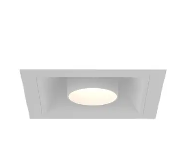 Eurofase Lighting BVOR1T01SG1027WCL 10W Bravo LED w/ Trim, S.Gimbal, 1-Light, Wide, 120V-277V, 27K, BK, CL