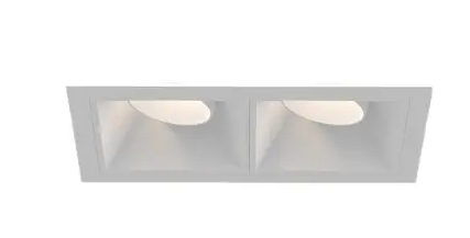 Eurofase Lighting BVOR2T01RGRG1530WCL 30W Bravo LED w/ Trim, Gimbal, 2-Light, Wide, 120V-277V, 30K, BLK, CL