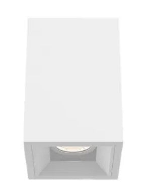 Eurofase Lighting BVOS102RF1535WCL 15W Bravo LED, 1-Light, Wide, 120V-277V, 3500K, White, Clear Finish