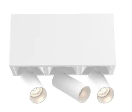 Eurofase Lighting BVOS301STSTST1540 45W Bravo LED, Spot, 3-Light, 120V-277V, 4000K, Black Finish