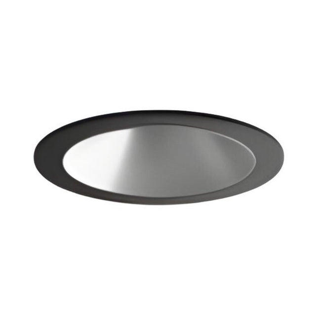 Visual Comfort Architectural ENCL3RFA-WD31C-B Entra CL 3" Round Flanged Adjustable Downlight – 15W – Warm Dim 3000K–1800K – 90+ CRI – Champagne Reflector – Black Flanged Trim