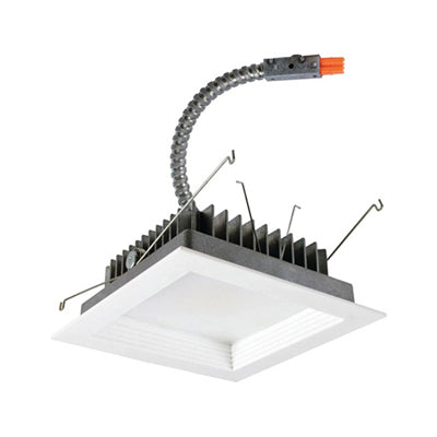 5” LED Square Baffle LED Recessed Downlight for Square Frame - CCT 3000K