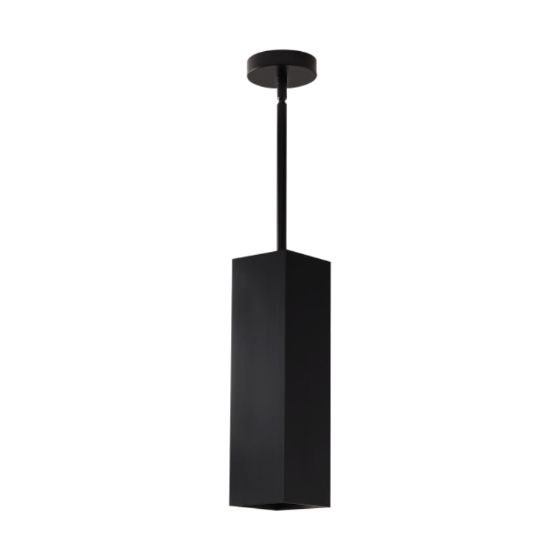 Visual Comfort Architectural 700TDEXOP184830BB-LED927 Modern Exo 18" 1-lt 5" LED Pendant Ceiling Light - Stem Length: 48" - CCT: 2700K - Shade Color: Matte Black - Trim Finish: Black - Beam Spread: 30°