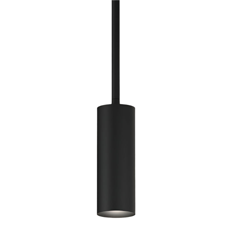 CSL Lighting LP2-20-35-50-MB-5-S-ST 2.5" Stem Mount LED Cylinders Pendant - CCT 3500K - Matte Black