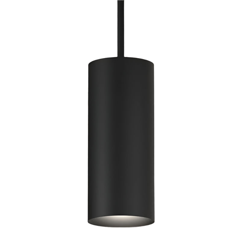 CSL Lighting LP5-50-35-50-MB-3-S-ST 5" Stem Mount LED Cylinders Pendant - CCT 3500K - Matte Black