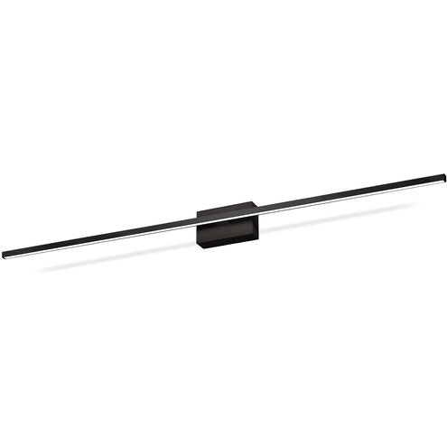 Kuzco Lighting VL18248-BK-UNV Vega Minor LED Universal Voltage 48 inch Black Bath Vanity Light Wall Light - 120-277V