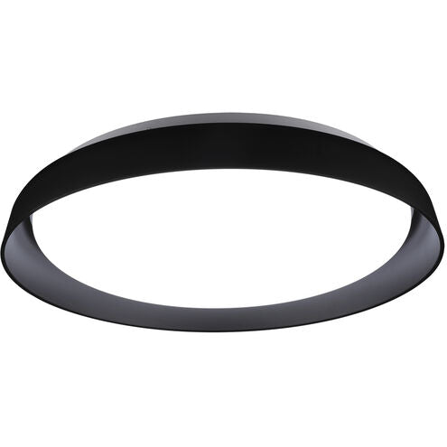 Kuzco Lighting FM43117-BK-5CCT Hampton LED 16.88 inch Black Flush Mount Ceiling Light