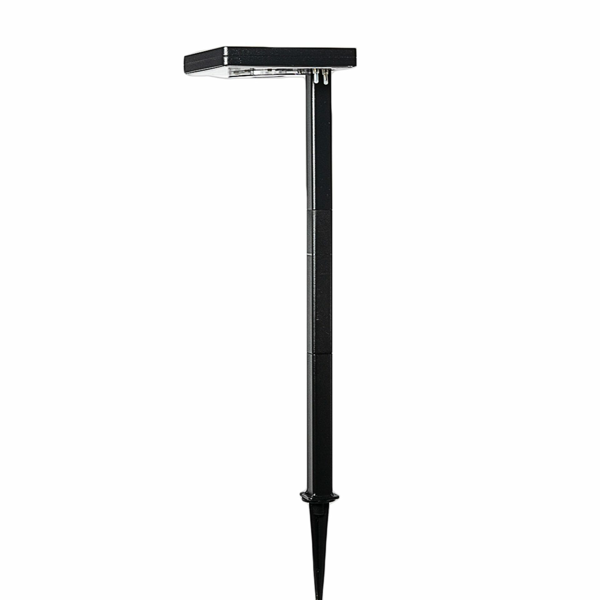Gama Sonic 117i90080 Contemporary Square Solar Path Light - Black