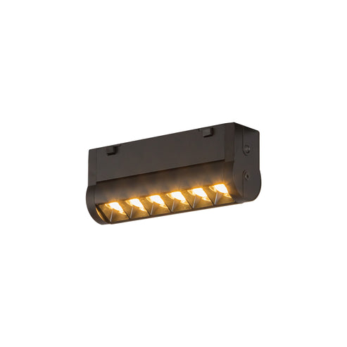 Kuzco Lighting TRS69305-BK 5-Inch Holo Shift 48V DC Black Track Head Ceiling Light CCT 3000K