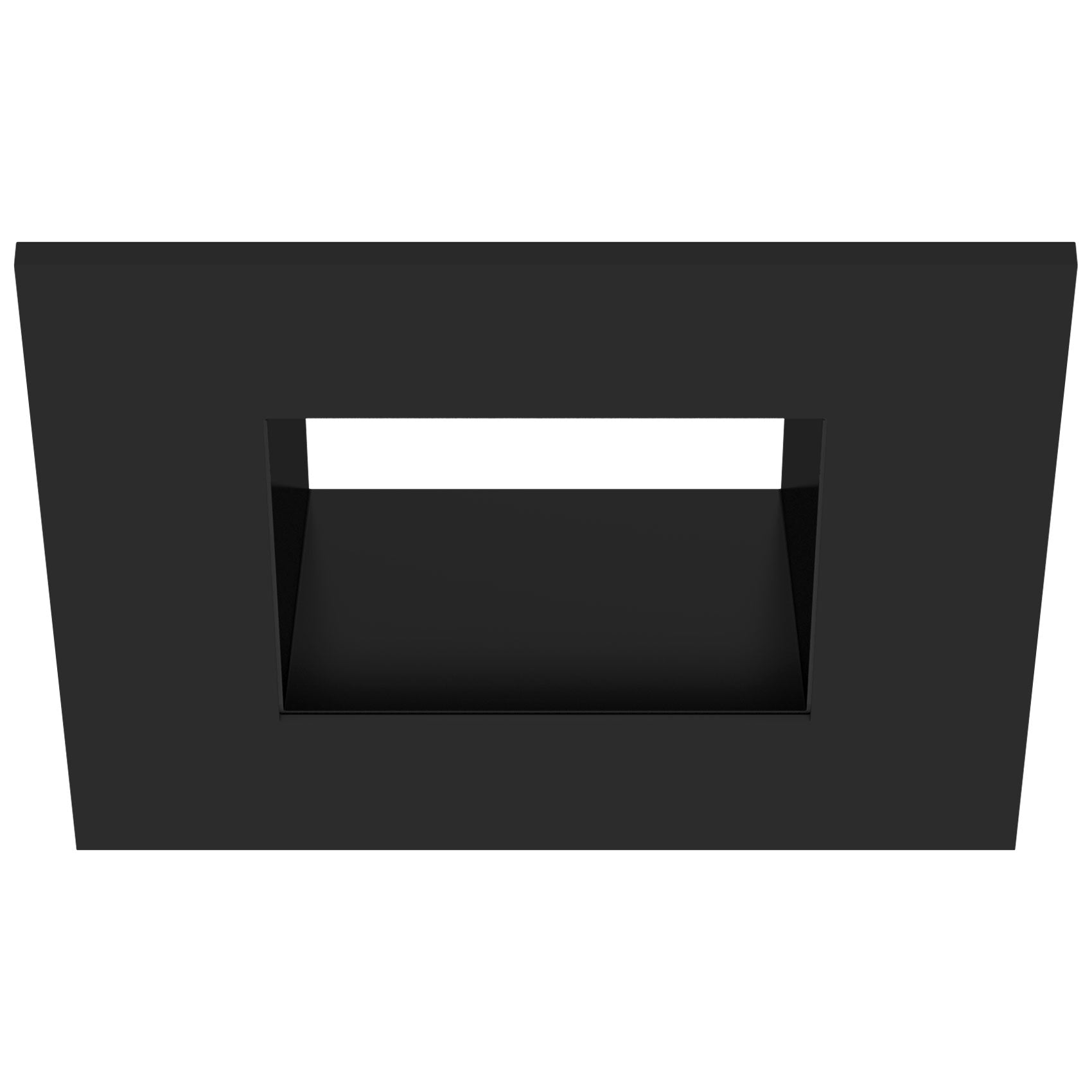 CSL Lighting ED3-SFSTBK ECO 3IN Square Fixed Downlight Trim Black