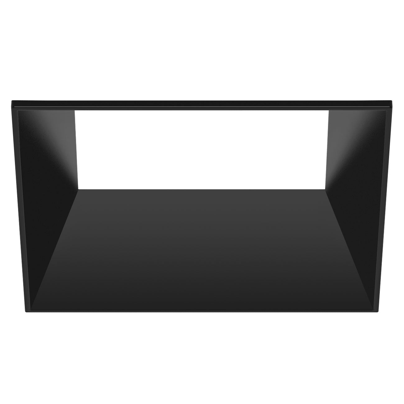 CSL Lighting ED1-KSSTBK ECO 1IN Square Flangeless Downlight Trim Black