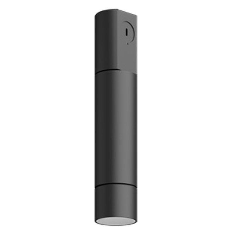 Visual Comfort Architectural ENCY2RC-L129306A-UNV-BA ENTRA 2" 12W Adjustable LED Cylinder Black Ceiling Light - Brushed Aluminum Reflector- CCT 3000K - Beam Spread: 60°