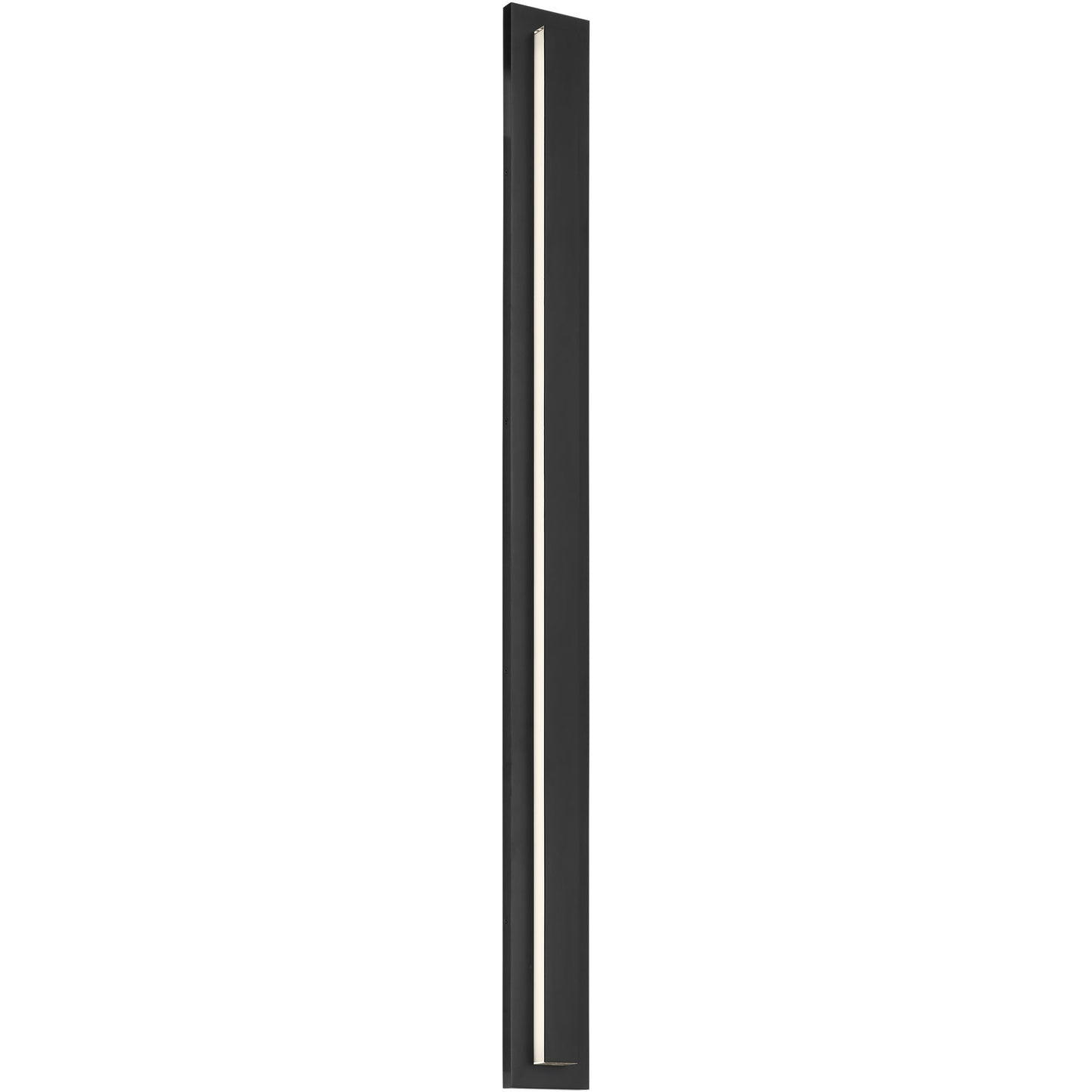 Visual Comfort Architectural SLOWS30230B Modern Sean Lavin Aspen 1 Light 60" Outdoor Wall Sconce Light - CCT: 3000K - Finish: Black