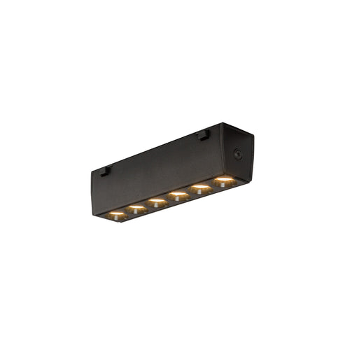 Kuzco Lighting TRF39705-BK Holo LED 5.25 inch Black Flush Mount Ceiling Light - CCT 3000K