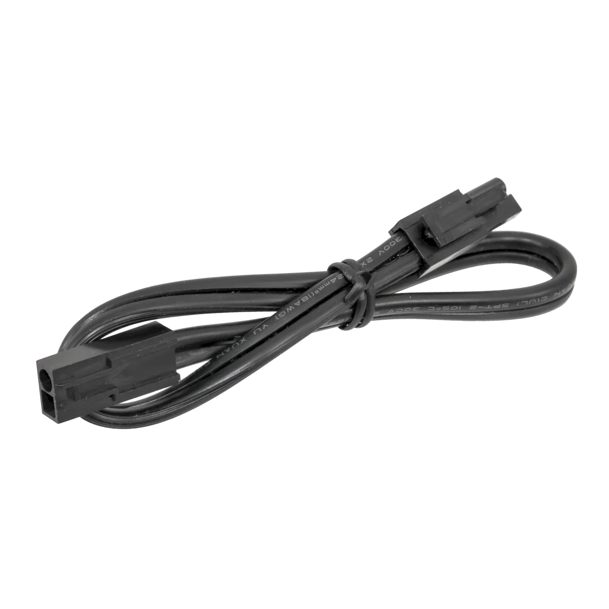 American Lighting ALLVPEX12-B 12" Jumper Cable - 120 Volt - Black