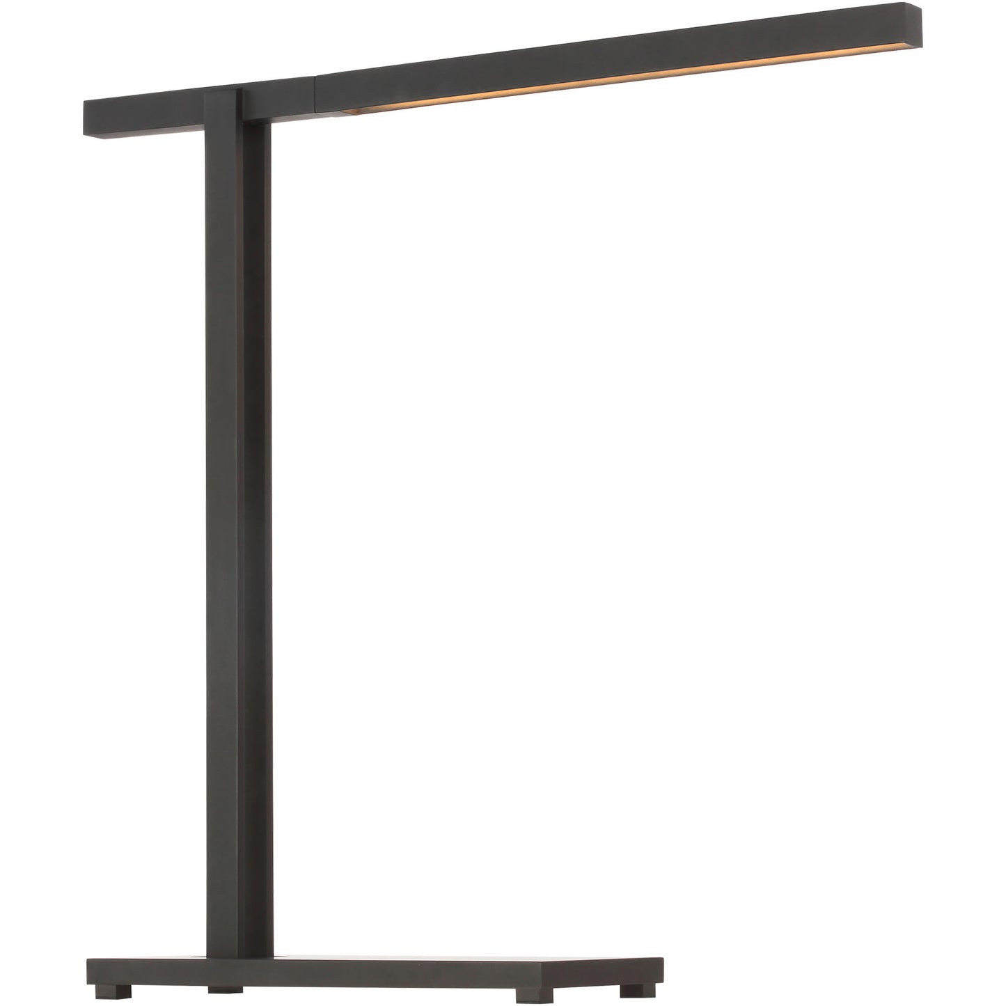 Visual Comfort Architectural MDTB29627B Modern Mick De Giulio Stagger 17.5" 10W Table Lamp Portable Light - 120V-240V - Finish: Nightshade Black