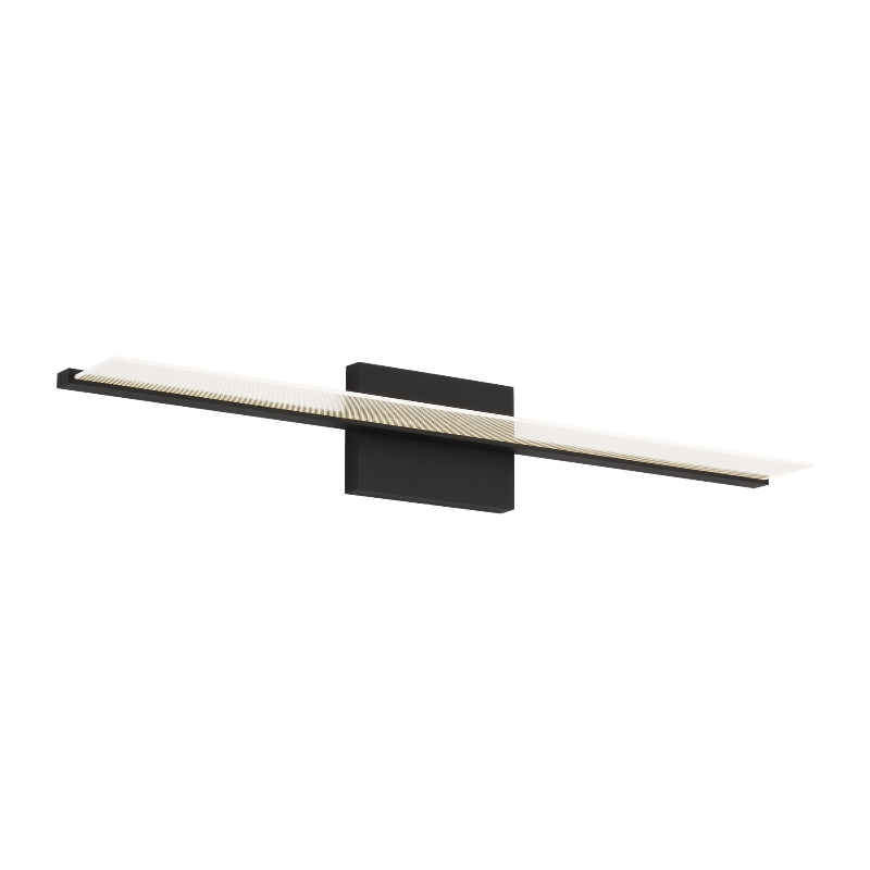 Visual Comfort Architectural 700BCSPANB3B-LED935-277 Modern 36" Span LED Bath Light - 277V - CCT: 3000K - Finish: Black