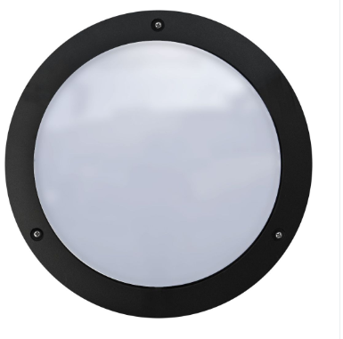 Dabmar Lighting W3900-L12-30K-B Cast Aluminum Surface Mounted Wall Fixture G24 LED, Voltage 120V-277V, Wattage 12W, Color Temperature 3000K, Black Finish