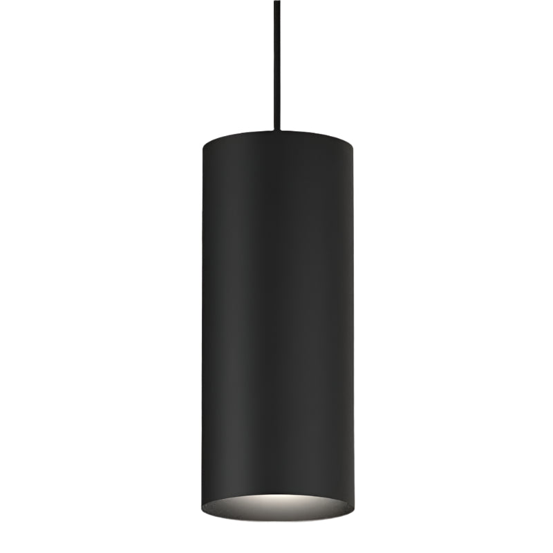 CSL Lighting LP5-50-35-50-MB-3-S-BC 5" Cord Mount LED Cylinders Pendant - CCT 3500K - Matte Black