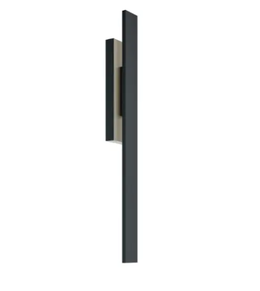 AFX Lighting TRUW0536LAJUDBK Tru 36" Outdoor LED Wall Sconce, Wattage 26W, Multi-Color Temperature, Voltage 120-277V, Black