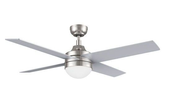 Carro USA CFR524E6-L12-SJ-1 Kimball Modern LED 52" Home Ceiling Fan, Brushed Nickel Finish