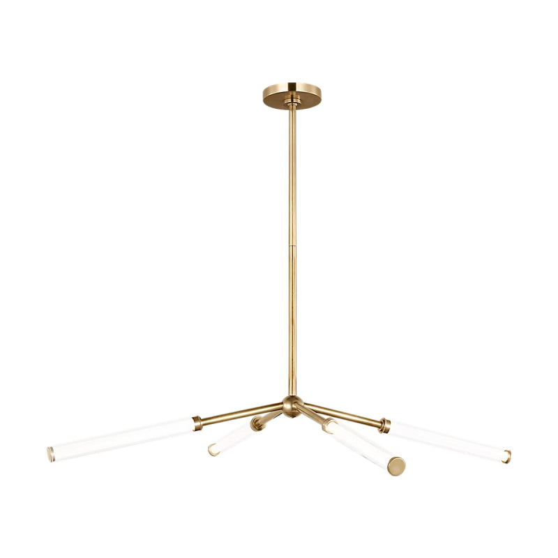 Visual Comfort Architectural SLCH78127HABCG Modern 40" Poza LED Chandelier Ceiling Light - 120V-277V - CCT: 2700K - Finish: Antique Brass