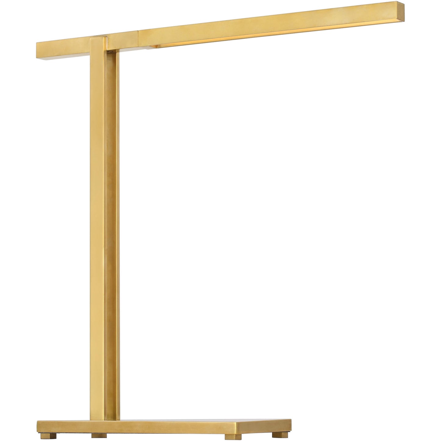 Visual Comfort Architectural MDTB29627NB Modern Mick De Giulio Stagger 17.5" 10W Table Lamp Portable Light - 120V-240V - Finish: Natural Brass