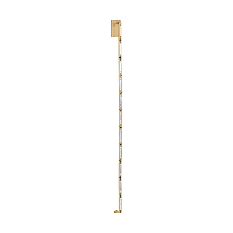 Visual Comfort Architectural SLWS65827HAB Modern Catena 58" Tall LED Wall Sconce Light - 120-277V - CCT: 2700K - Finish: Antique Brass